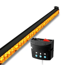 SolarBlast SBTA84 Amber Flashing LED Traffic Advisor Light Bar for Tow Truck