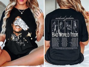 Michael Jackson Bad Tour T-Shirt | eBay