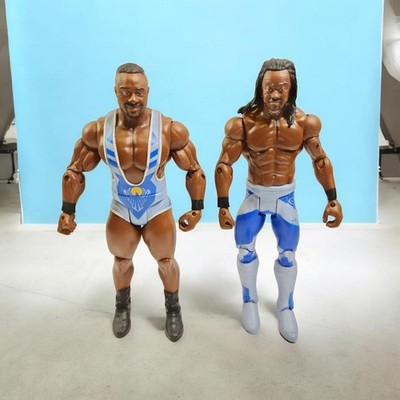 The New Day WWE Battle Pack Kofi Kingston & Big E Loose WWE Pair Action Figures