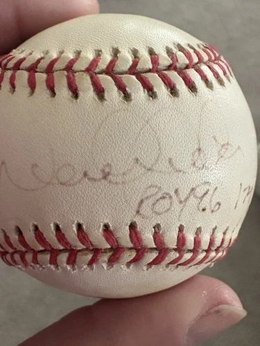 Derek Jeter Autographed ROY 96 Rawlings Baseball Yankees Limited 1741/ 1996