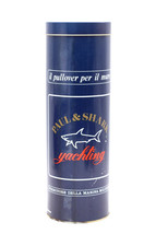 Paul & Shark Yachting Blechdose Metalldose ohne Inhalt Italien H 33 cm