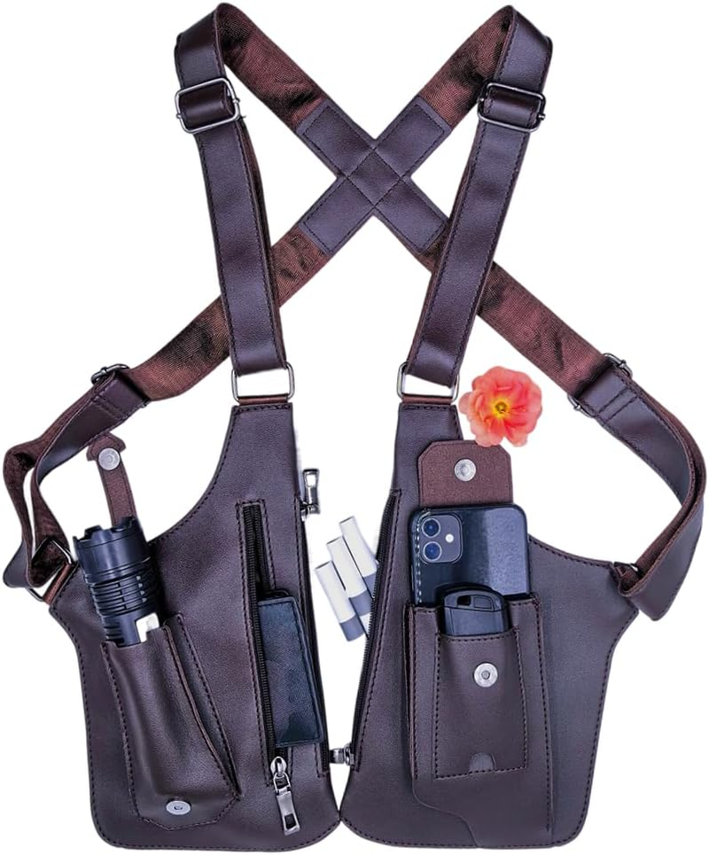 Underarm Anti-Theft Bag, Hidden Shoulder Holster, Double Storage