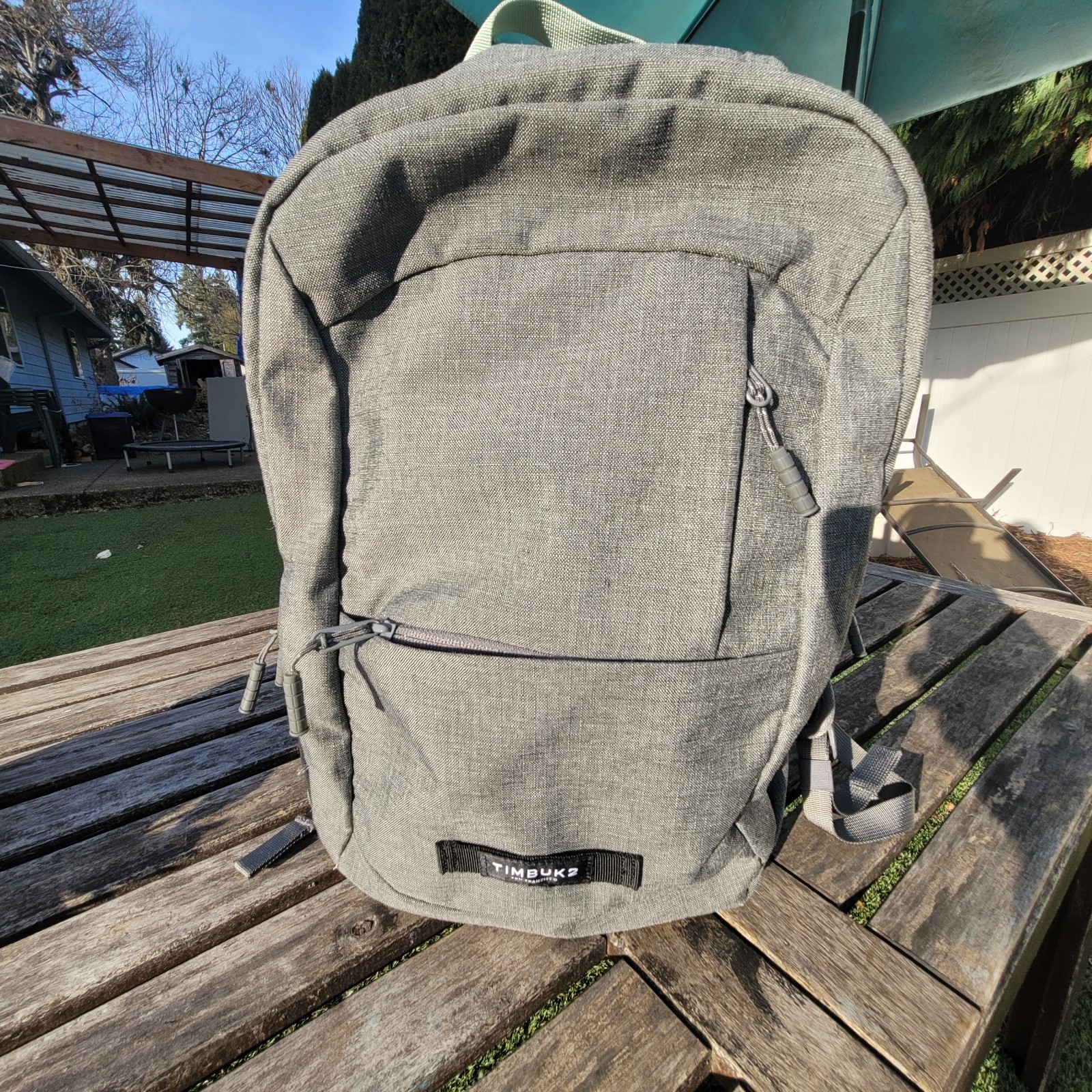 Timbuk2 Parkside Backpack In Gray / Light Teal /Black Combo OS