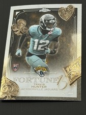 2025 Jacksonville Jaguars 🐆 Fortune Rookie Travis Hunter RC Card: F15-20