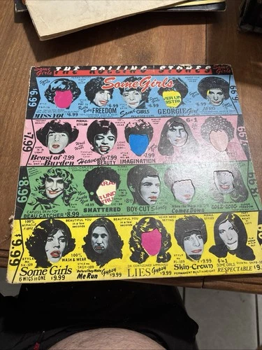 The Rolling Stones - Some Girls - Vintage 1978 LP Vinyl Record Album 33 RPM VGC
