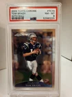 Tom Brady 2009 Topps Chrome Photo Variation "WITH BALL" PSA 8 💥SSP RARE💥 READ