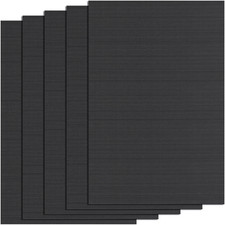 5 Sheets Fursuit Eye Mesh, 0.05Mm Waterproof PVC Mask Eyes Fabric, Printable Mes