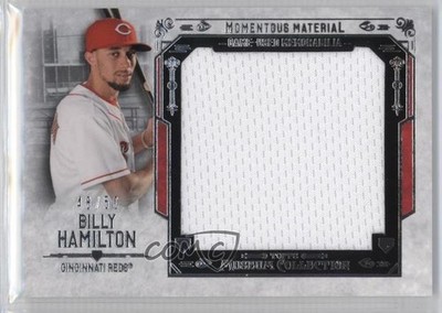 2015 Museum Collection Momentous Materials Jumbo Relics 48/50 Billy Hamilton 3t1