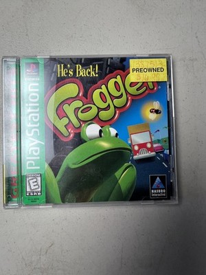 Frogger PlayStation PS1 Video Game Classic Arcade Multiplayer
