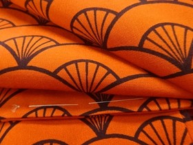 7761129: JAPANESE KIMONO JAPANESE HAORI / UNUSED / SEIGAIHA