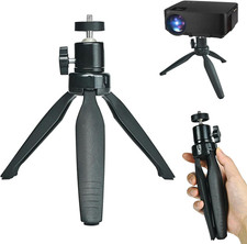 Mini Desktop Tripod Stand with 6.3 inch Universal 1/4 Screw Ballhead for Project