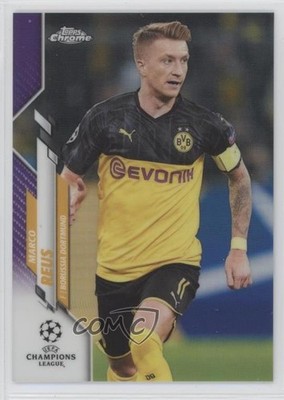 2019 Topps Chrome UEFA Champions League Purple Refractor 37/250 Marco Reus 0zo4