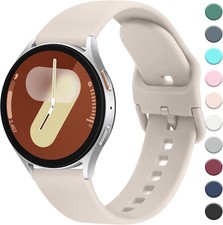 Soft Silicone Strap Compatible with Samsung Galaxy Watch 7 40mm  44mm