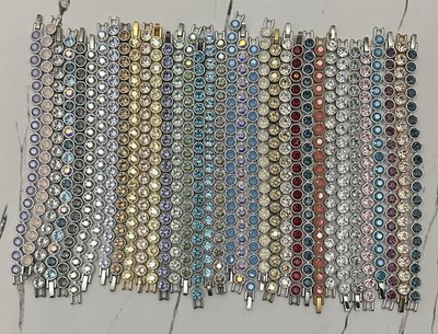 Touchstone Huge Lot of 35 Ice Bracelets No Box Brand New Some Rare Discontinued