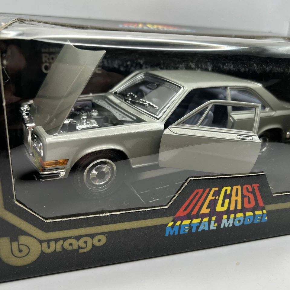 A7 1:22 BBURAGO BURAGO 3003 ROLLS ROYCE CAMARGUE METALLIC GREY - NEW IN BOX - Image 2 of 4