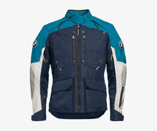Original BMW Motorrad Jacke GS Rallye GTX Herren blau Gr. 52 UPE 1.176€