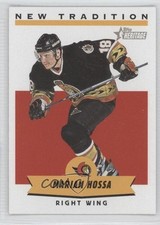 2000-01 Topps Heritage New Tradition Marian Hossa #NT1 HOF 0a1