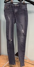 Hudson Jeans Nico Midrise Super Skinny Ankle Denim Sz 26 Al12 Color