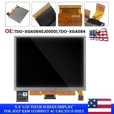 8.4'' LCD Touch Screen Display Uconnect 4C UAQ MONITOR US For Jeep Grand Cherokee