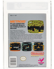 Metroid VGA 80+ NM sealed NES NTSC Nintendo 1987 Graded