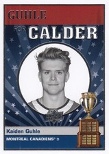 KAIDEN GUHLE 2022-23 Upper Deck Calder Candidates Insert #CC-5