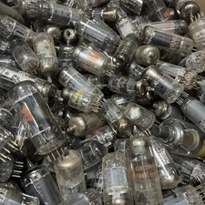Mixed Lot of 350 Radio TV Vacuum Tubes Various Brands Untested
