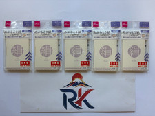 Daiso Silk Touch Oil Blotting Paper 80 Sheets x5 400ct Made in Japan Seller