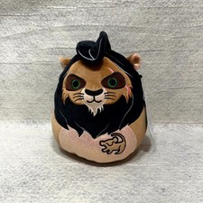 Disney Lion King Squishmallows Original Disney 8 Inch Scar Plush Toy NEW