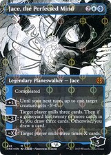 Jace, the Perfected Mind (Borderless) (Step-and-Compleat Foil) - Foil NM MTG ...