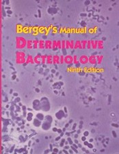 Bergey's Manual of Determinative - Paperback, by Holt PhD John - Acceptable