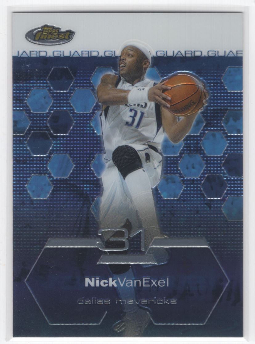 #77 2002-03 Topps Finest ^ Nick Van Exel Dallas Mavericks