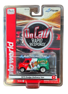 Auto World '73 Dodge Crusty s Pizza Delivery Van On Call Rapid Response 4gear
