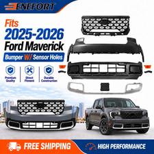 For 2025-2026 Ford Maverick Front Bumper Cover Kit W Grille Side Marker Light For 2025-2026 Ford Maverick Front Bumper Cover Kit W Grille Side Marker Light