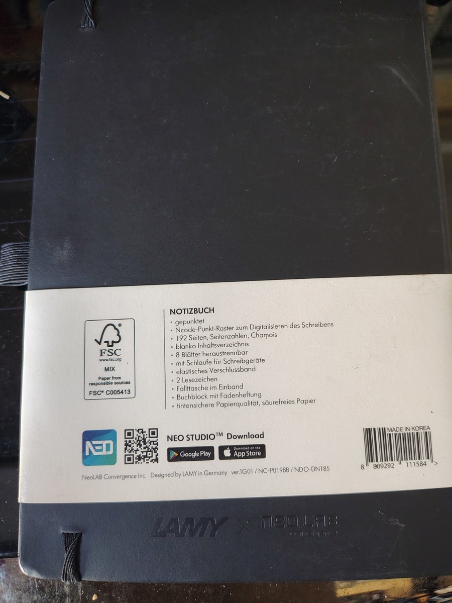 Lamy X Neo lab Digital Paper Smart Notebook & Safari Pen (Latest
