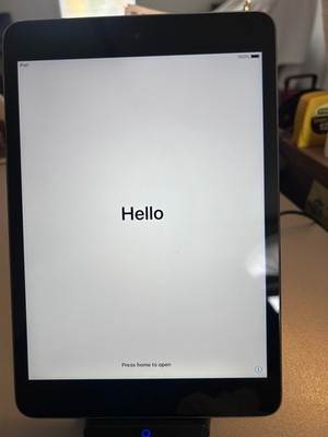 Apple iPad Mini 2 A1489 32 GB, Wi-Fi, 7.9 in Space Gray/Black Excellent Cond.