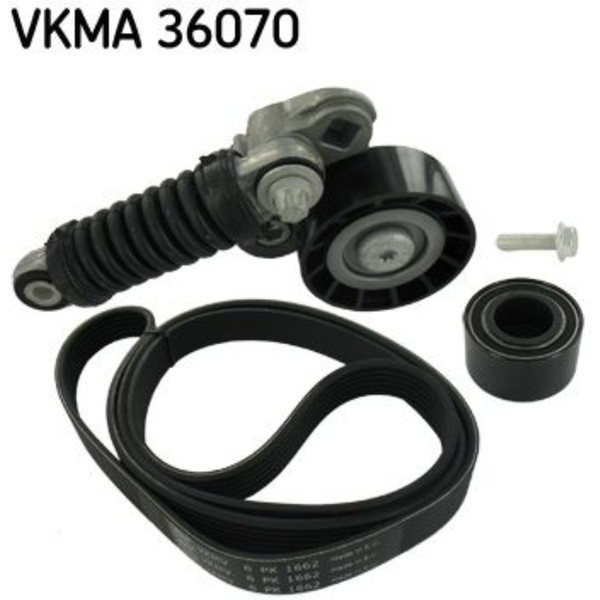 SKF Keilrippenriemensatz Keilrippenriem FüR Renault Clio II Bb_ Cb_-image
