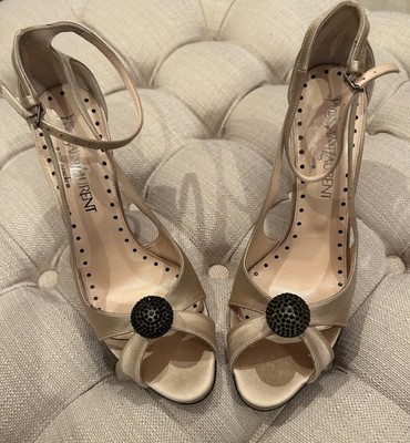 Vintage YSL Rive Gauche Sandal - Pristine - Worn (Indoors) One Time!