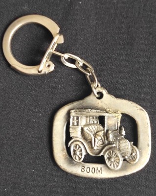 VINTAGE KEYCHAIN- BOOM- ANTIQUE CAR-PANHARD LEVASSOR 1899-Key Chains