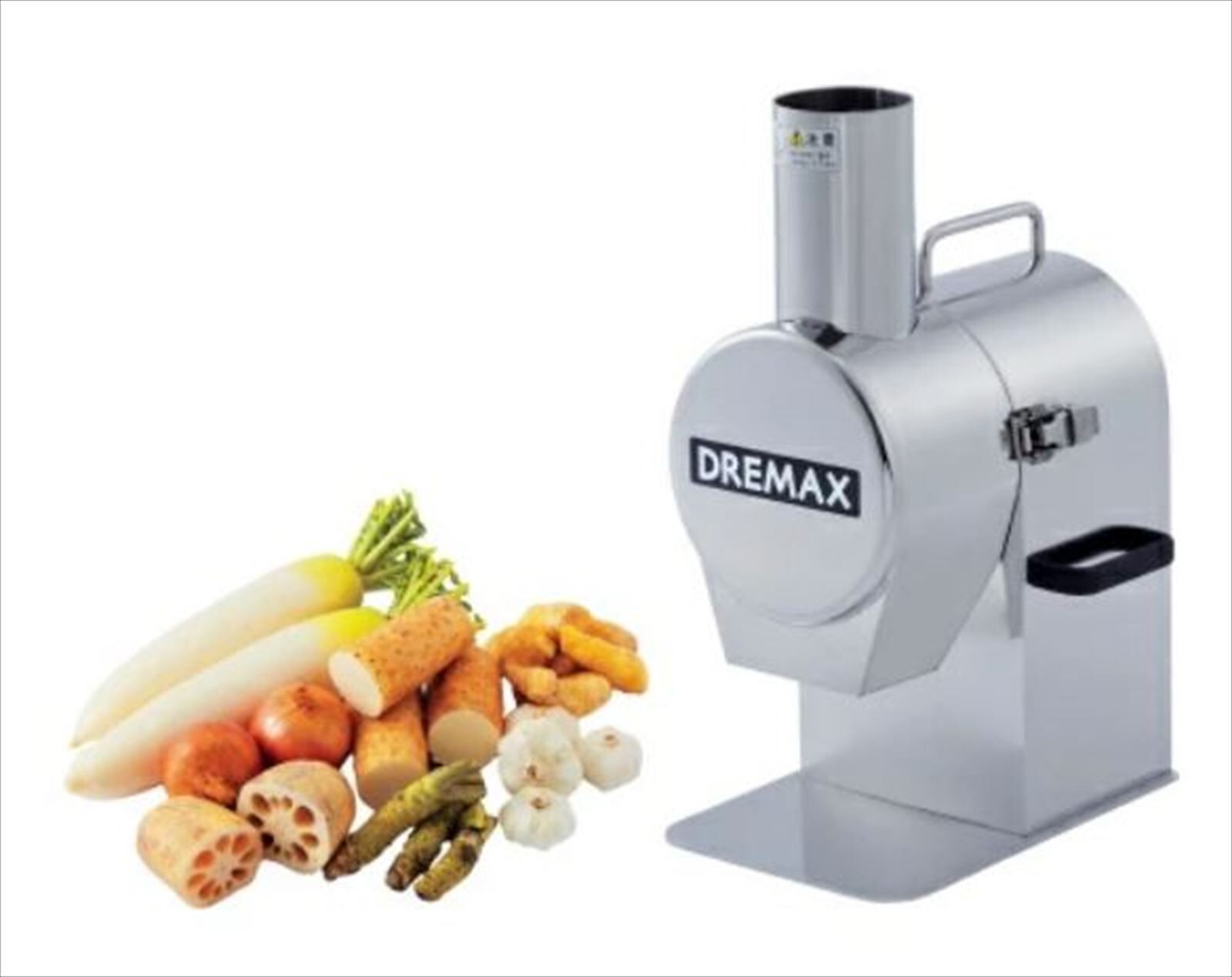 Máquina De Rallado DX-60Z Dremax Para Rábano Zanahoria Jengibre Nueva