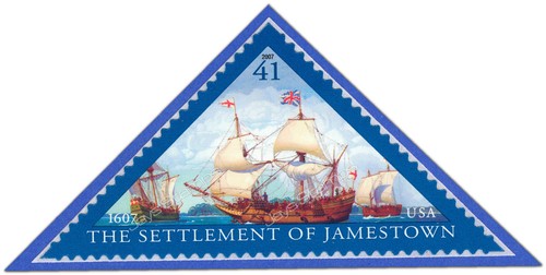 2007 SETTLEMENT of JAMESTOWN Virginia English Colony Single MINT Stamp #4136 - Picture 2 of 2