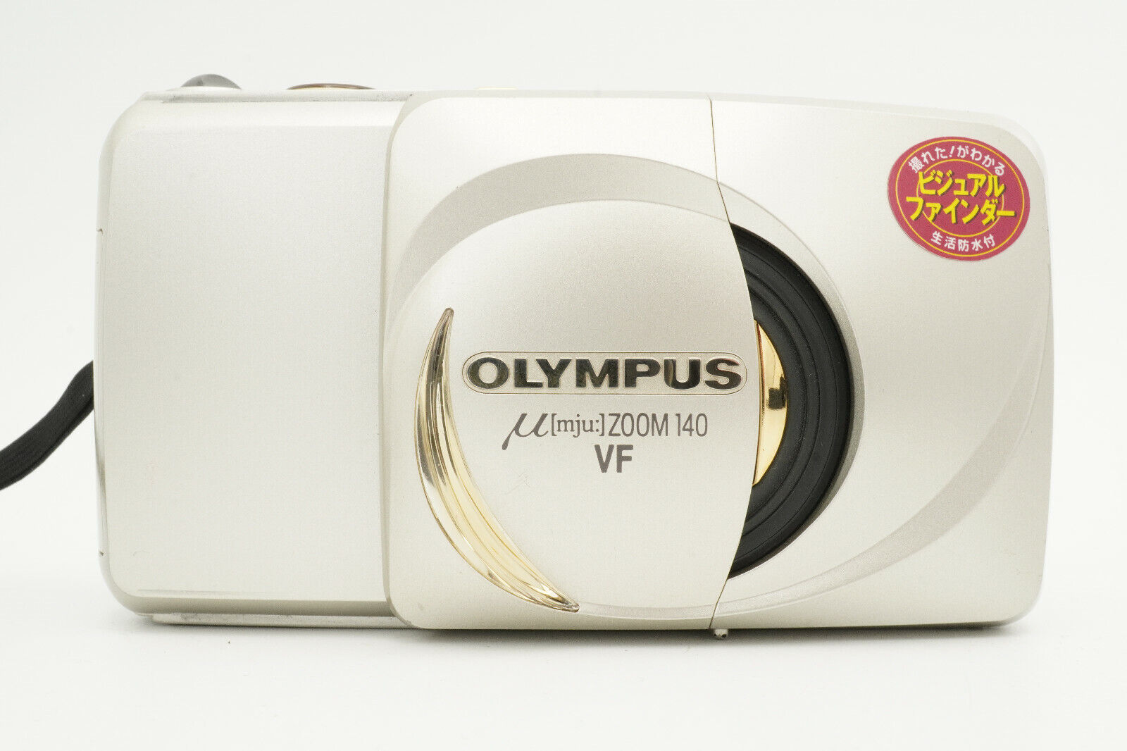 Olympus μ mju Zoom 140 VF 35mm Point & Shoot Film camera From JAPAN #B077