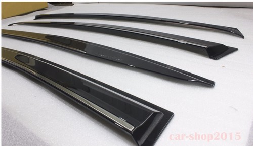 Window Visor Sun Rain Guard Weather Shield fit for Hyundai Elantra 17-On - Picture 3 of 5