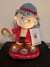 Linus In Shepherd Costume Plush Light Sound And Motion Hallmark NEW