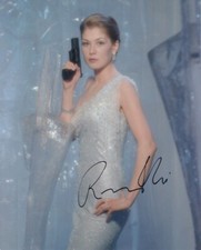 ROSAMUND PIKE signed Autogramm 20x25cm JAMES BOND in Person autograph COA