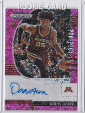 2020-21 Panini Prizm Draft Picks Fast Break DANIEL OTURU Pink AUTO RC 14/25