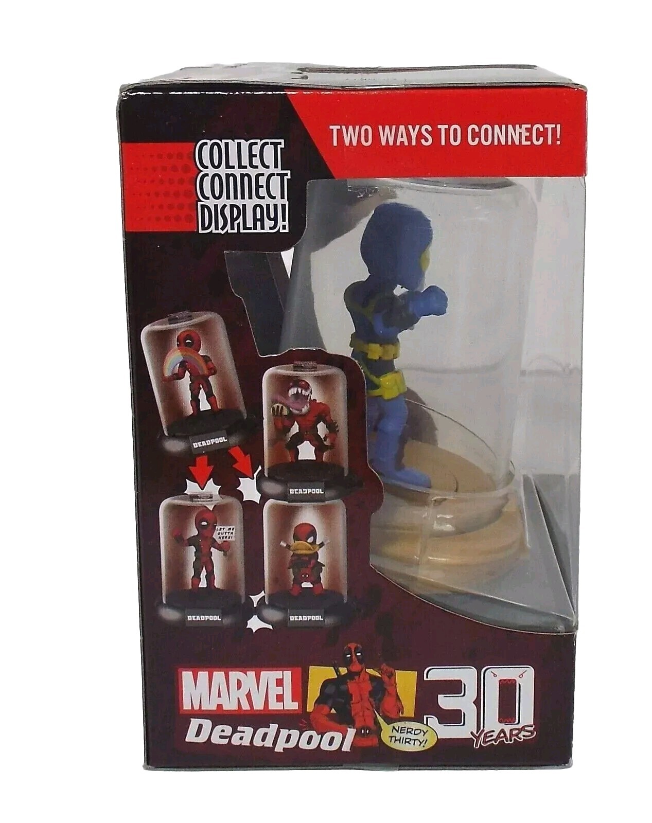 Marvel Deadpool Domez Chase Help Send More Tacos Blue Variant Figure MCU 30th LE