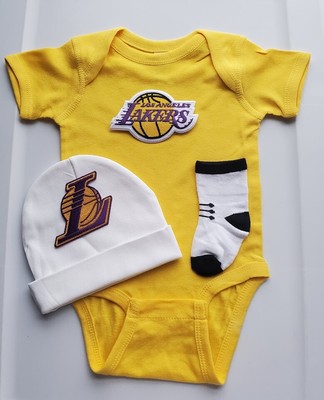 lakers baby girl outfit