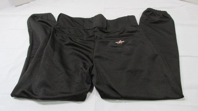 Großhandelsposten von 30 Jugend XL XLarge Alleson Baseballhosen neu ohne Etikett schwarz