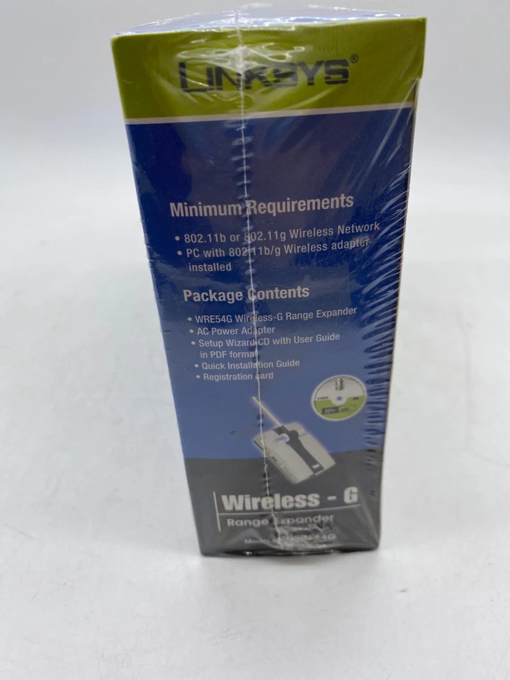 Linksys Cisco WRE54G Wireless-G Range Expander - Image 4 of 4