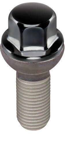 McGard 69820BK Hex Lug Bolt M14X1.5 Radius Seat Black 5 PACK FOR 997-361-203-01 - Picture 1 of 1